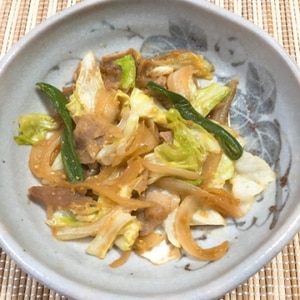 万能味噌だれで野菜炒め